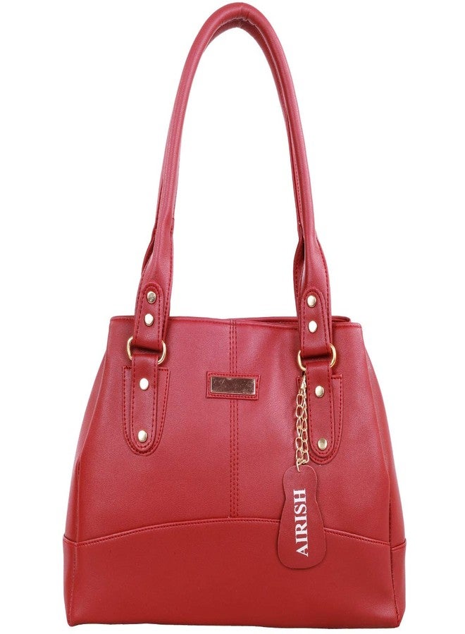 Airish Women's Handbag in Premium Shoulder bag for women(Maroon) - Image 5